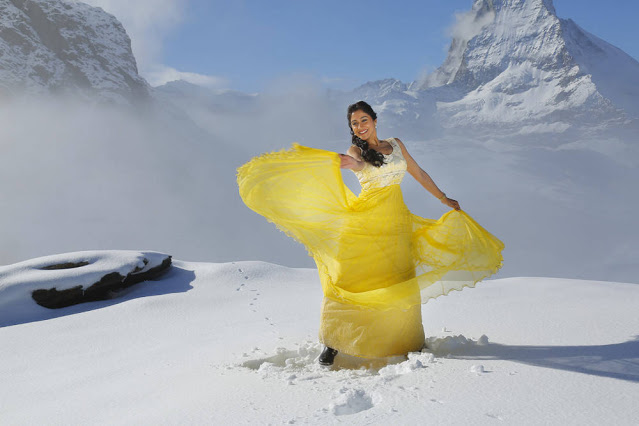Regina Cassandra Stills From Telugu Movie In Yellow Dress 95